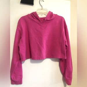 1 Lululemon all yours cropped hoodie maybe sonic pink
